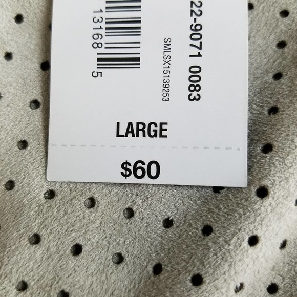 A.N.A. Tan Taupe Faux Suede Dress A-Line Size Large - Picture 11 of 12